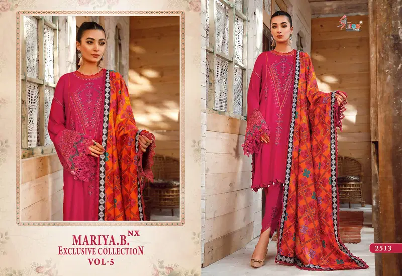 Maria B Exclusive Collection Vol 5 Wholesale Pakistani Salwar Suits
